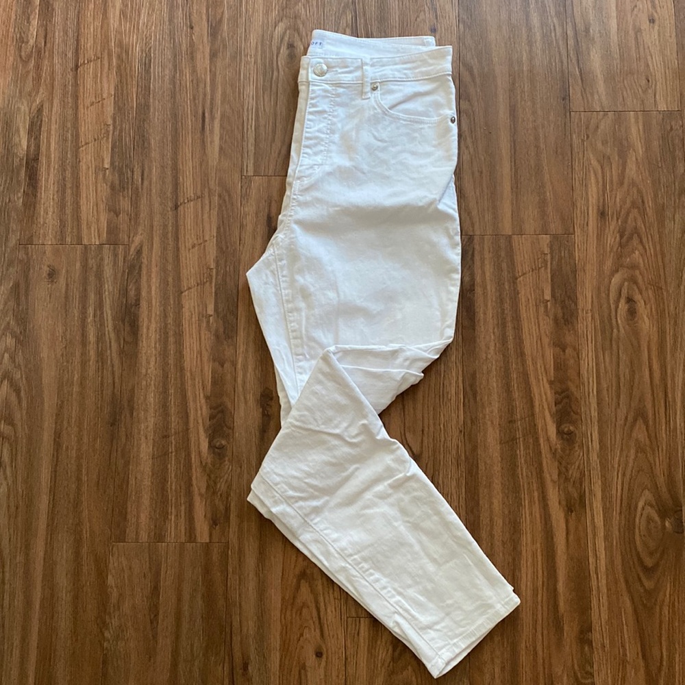 Loft white jeans